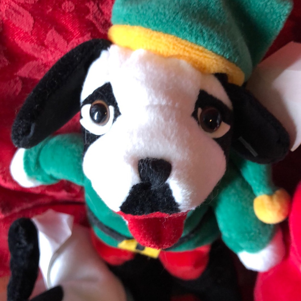 Big dogs small stuffed Christmas toys - Picture 3 of 6